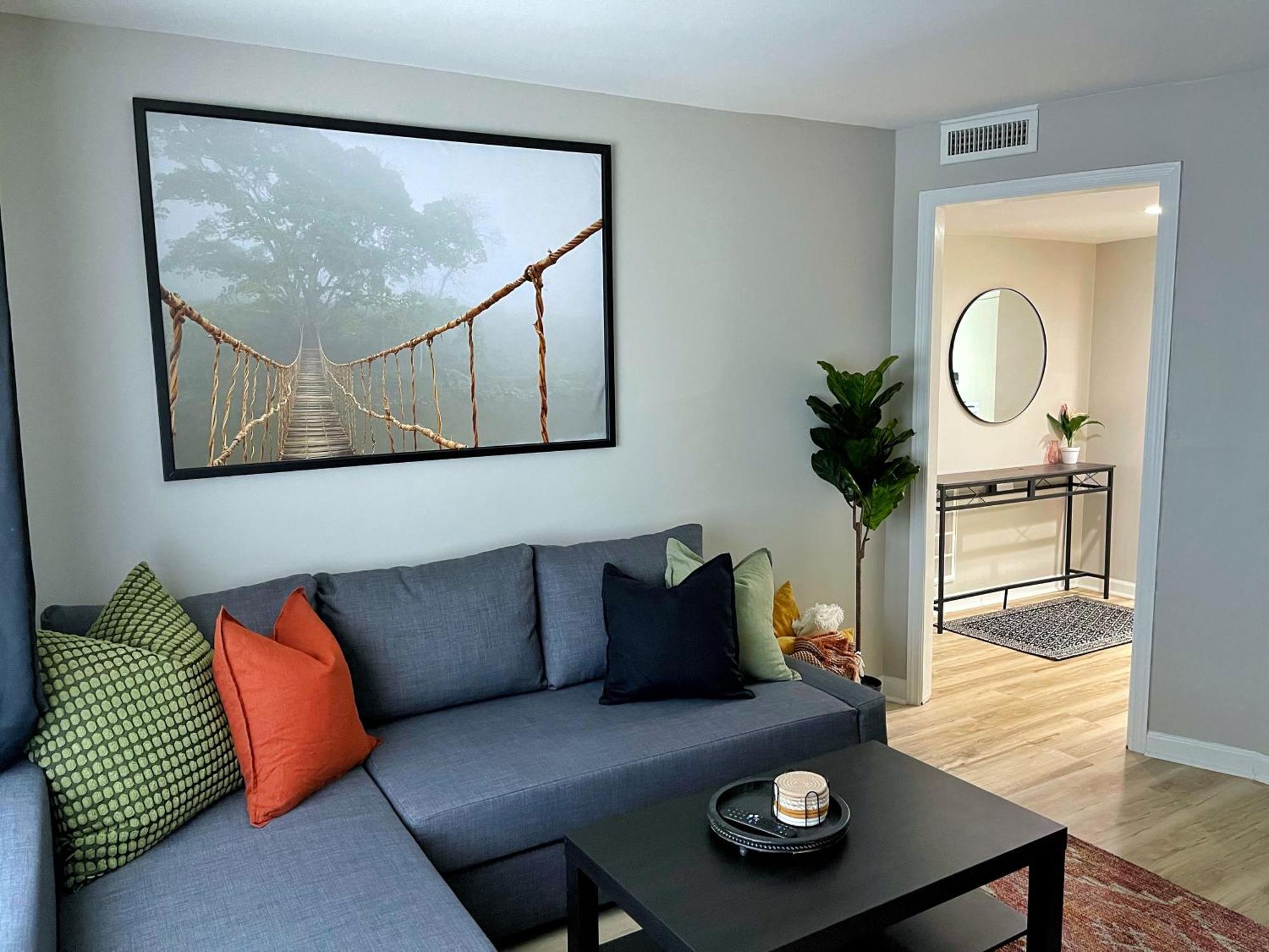*New* The Cozy Haven, 5 Minutes To Atl Airport Apartment แอตแลนตา ภายนอก รูปภาพ